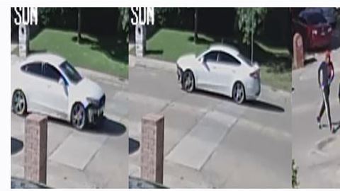 Revelan imágenes de violento asalto a una mujer en Dallas.