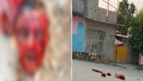 Hombre descuartizado en México