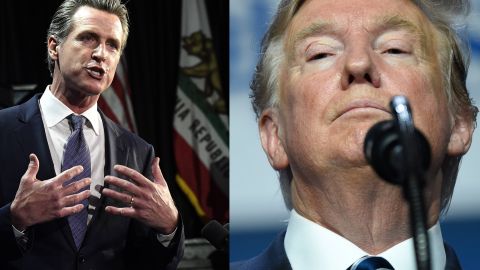 Newsom y Trump están enfrascados en una batalla por las políticas santuario de California