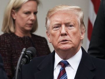 Trump defendió que la separación familiar era una herramienta efectiva