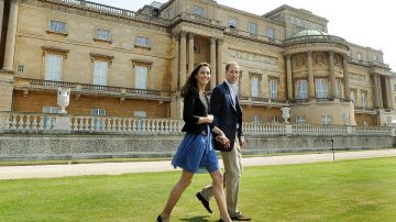 Kate Middleton y el príncipe William, duques de Cambridge.