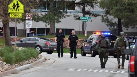 El área fue acordonada en Colorado.