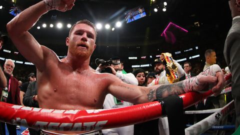 El "Canelo" Álvarez ha regresado a los entrenamientos para una posible pelea en mayo, contra un rival por definir.