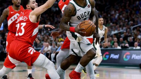 Kawhi Leonard y Fred VanVleet colocaron a los Raptors a un juego de ganar el Este.