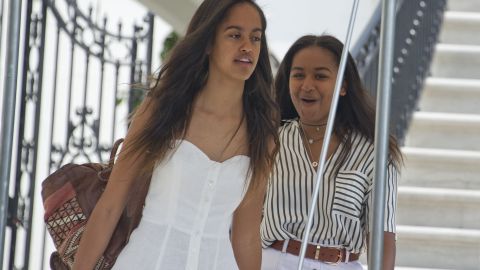 Las hijas de los Obama.