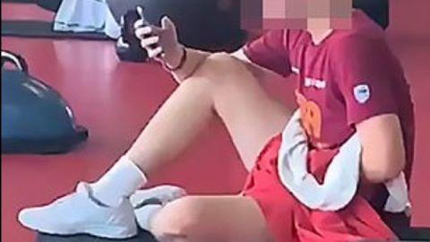 La escena fue grabada en un gimnasio de Stellenboschque, un pueblo universitario en Sudáfrica.