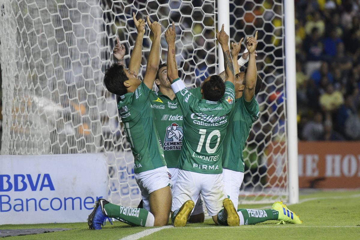 León venció a las Águilas del América que fueron 'locales' en el estadio La Corregidora de Querétaro. 