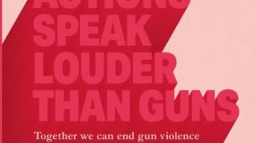 La campaña Louder Than Guns busca concientizar a los angelinos.