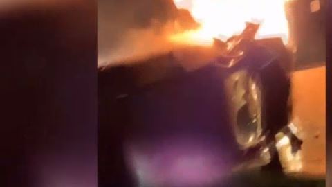 El policía universitario,  estaba fuera de su horario de trabajo pero rápidamente entró en acción para salvar a la víctima.