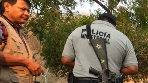 Simón Gama García fue asesinado cuando andaba en bicicleta.
