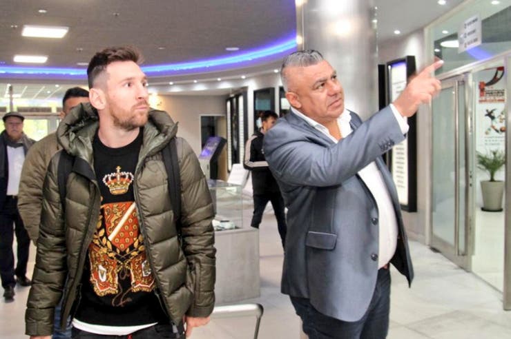 Lionel Messi llegó a Argentina para concentrarse con la selección albiceleste