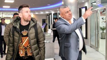 Lionel Messi llegó a Argentina para concentrarse con la selección albiceleste