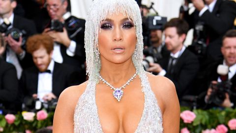 Jennifer López en la Met Gala 2019