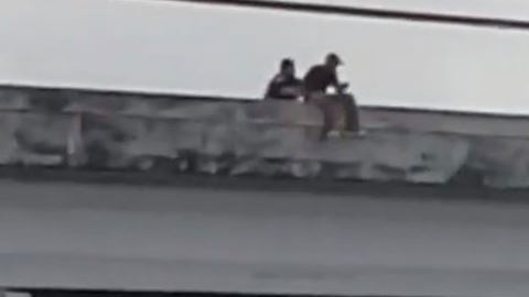 El incidente ocurrió en el puente del Beltway 8 a la altura de Wallisville Rd.