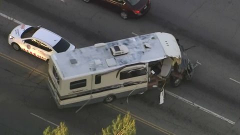 El incidente inició a las 7:00 p.m. en Santa Clarita Clarita California.