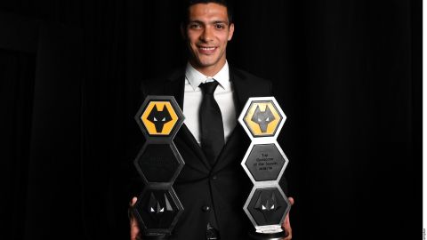 Raúl Jiménez es el máximo anotador del Wolverhamton Wanderers con 17 goles en todas las competencias