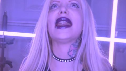 Sabrina Sabrok y su video demoníaco.