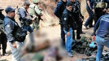 Sangriento enfrentamiento entre CJNG y los viagras deja 10 muertos en Michoacán./Twitter