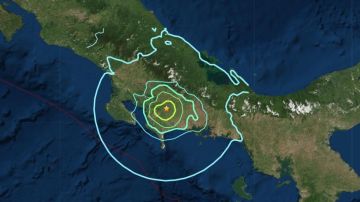 Tras el sismo de magnitud 6,3 en la escala abierta de Richter se produjeron ocho réplicas de menor intensidad, de acuerdo con el Instituto de Geociencias panameño.