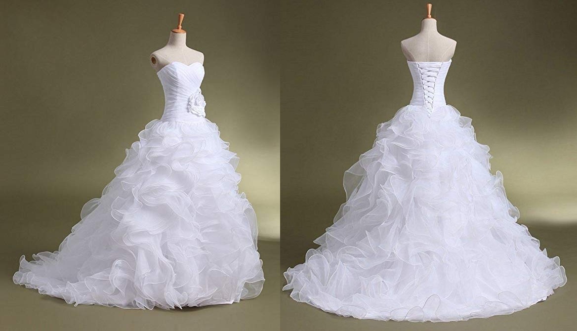 10 vestidos de novia con escote de corazón para resaltar tu busto - La  Opinión
