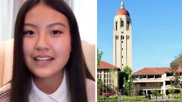 La joven, Zhao Yusi, fue admitida en Stanford en 2017 después de que su familia se reuniera con Singer.
