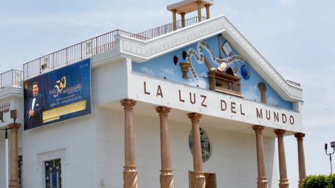 Iglesia de La Luz del Mundo en el Este de Los Ángeles.  (Aurelia Ventura/La Opinion)