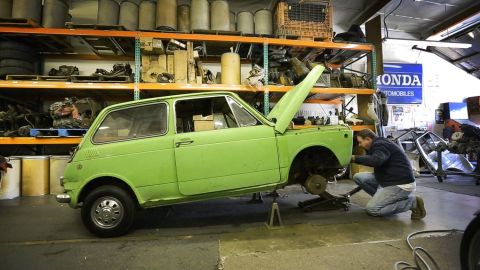 De los 50  Honda N600 de este tipo que fueron fabricados, solo tres permanecen preservados