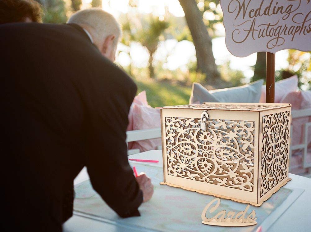 Las 10 mejores cajas de tarjetas de boda para - La Opinión
