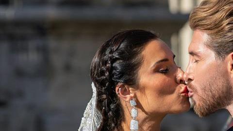 Sergio Ramos y Pilar Rubio se dieron el "sí, quiero" en la catedral de Sevilla