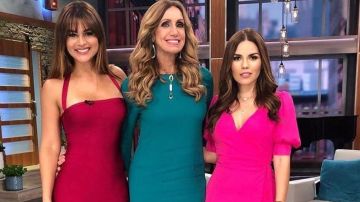 Clarissa Molina, Lili Estefan y Karin Banda en El Gordo y la Flaca.