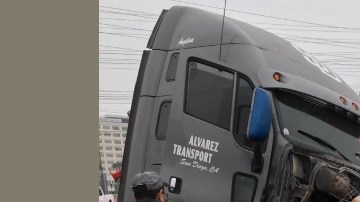 El accidente se presentó en la autopista I-5 cerca de la salida Garfield Ave.