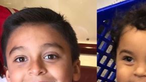 La policía dijo que los niños es encuentran en grave peligro.