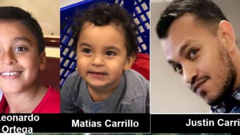 La policía dijo que los niños es encuentran en grave peligro.
