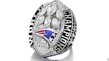 El anillo de Patriots, campeón del Super Bowl LIII, es el más grande en la historia de la NFL