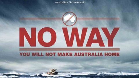 Donald Trump alabó en Twitter la política migratoria de Australia.