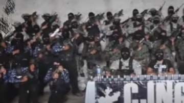Los sicarios del CJNG son adiestrados en campamentos.