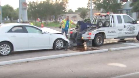 El accidente ocurrió en la intersección de El Dorado y Space Center en el área de Clear Lake.