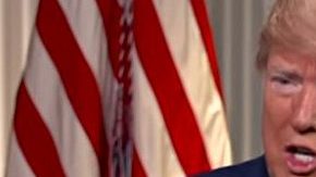 Trump mostró su experiencia ante las cámaras y dominó la entrevista