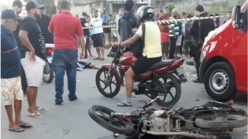 Thalles Lima de Conceição Penha perdió la vida al involucrarse en un accidente de motociletas
