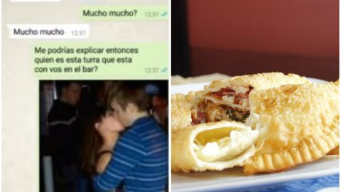 La conversación de WhatsApp se hizo viral por un youtuber.