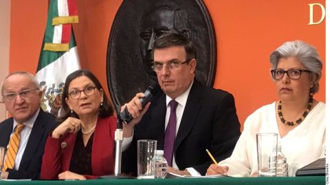 Marcelo Ebrard, canciller de México.
