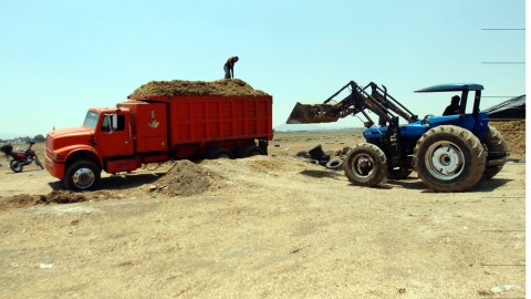 Proyecto del aeropuerto de Santa Lucía.