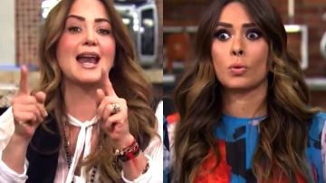 Andrea Legarreta y Galilea Montijo son las presentadoras del programa "Hoy" de Televisa