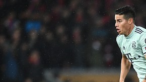 James Rodríguez permaneció dos años en el Bayern Munich, al que llegó cedido por el Real Madrid