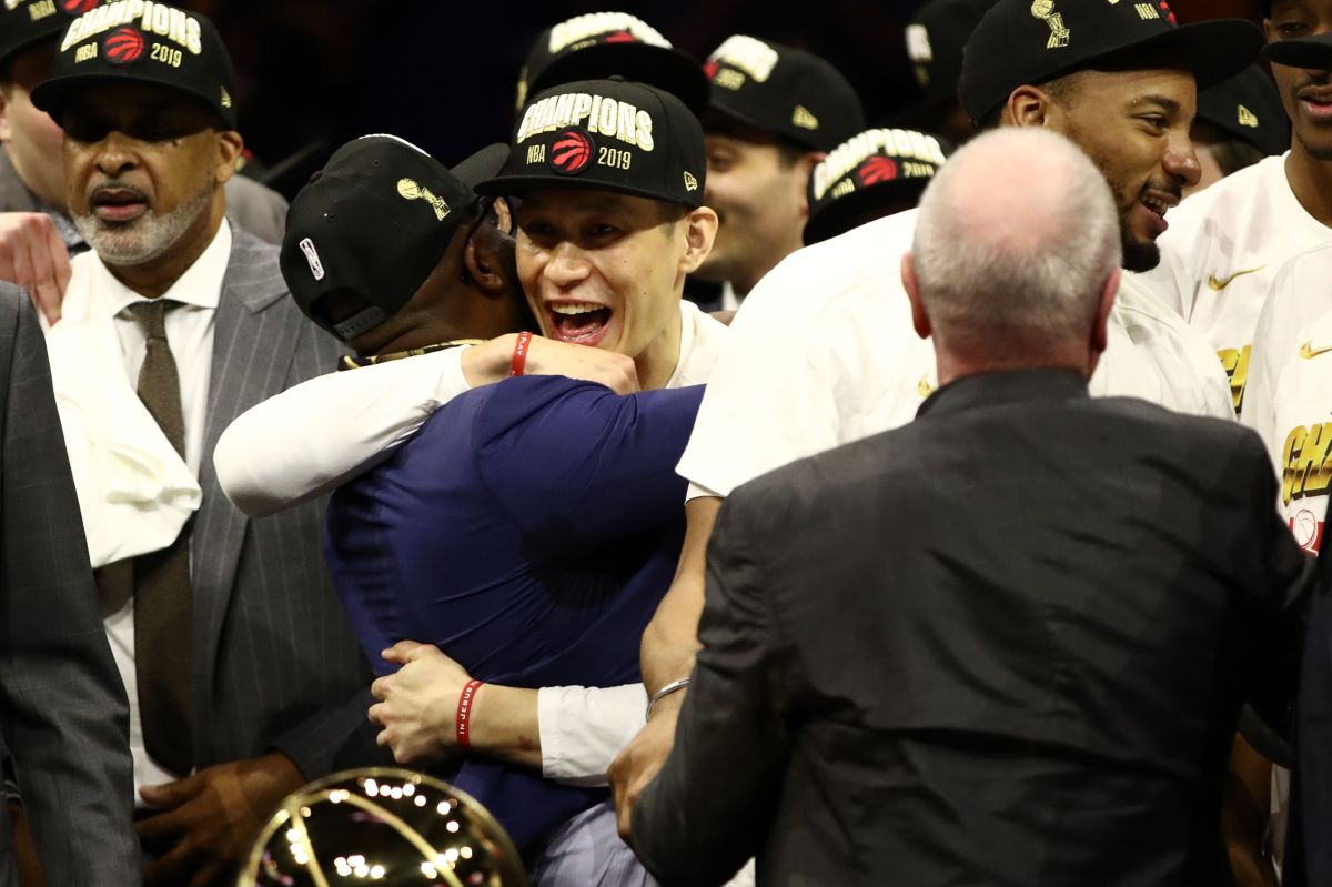 Jeremy Lin en las Finales de la NBA.