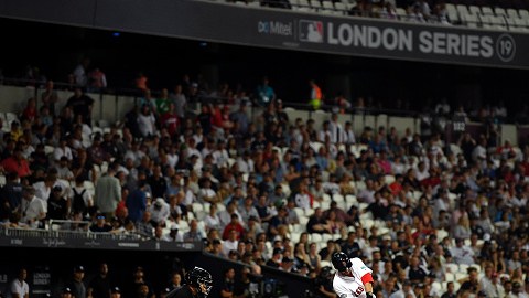 Yankees y Red Sox se enfrentaron en el estadio Olímpico de Londres