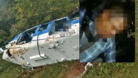 Al momento, se desconocen las causas del desplome de este accidente atribuido al CJNG