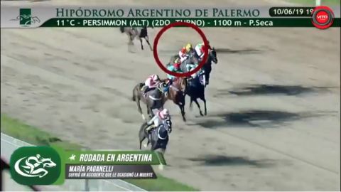 Muere jockey