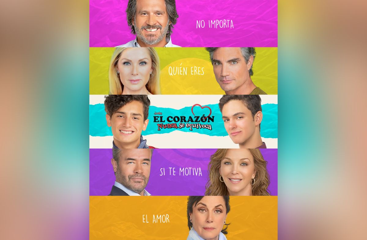 "Juntos, el corazón nunca se equivoca" de Televisa