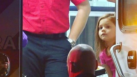 La niña que fue identificada como Lillyan Maxwell fue reunida afortunadamente con su madre.